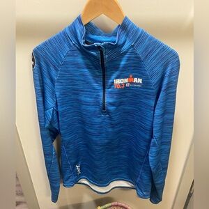 Zoot men’s athletic endurance 1/4 zip size medium - Ironman logo